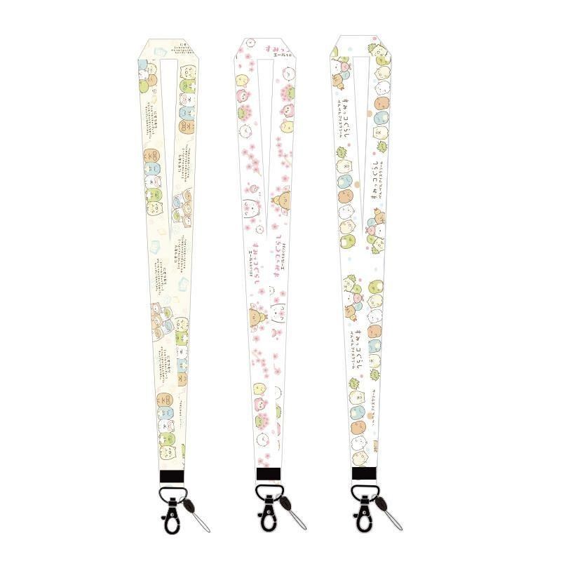 2pcs/set Kawaii Sumikko Gurash - đánh giá và giá Lanyard Badge Holder