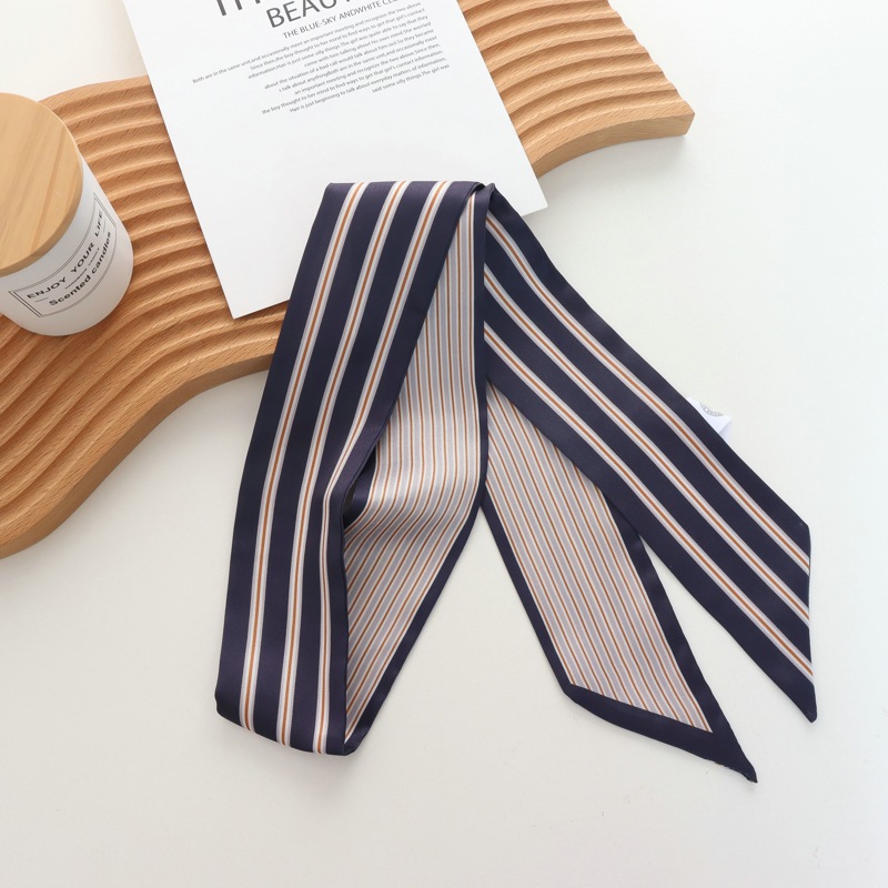 2025 New Striped Small Silk Sc - đánh giá và giá Silk Tie Striped