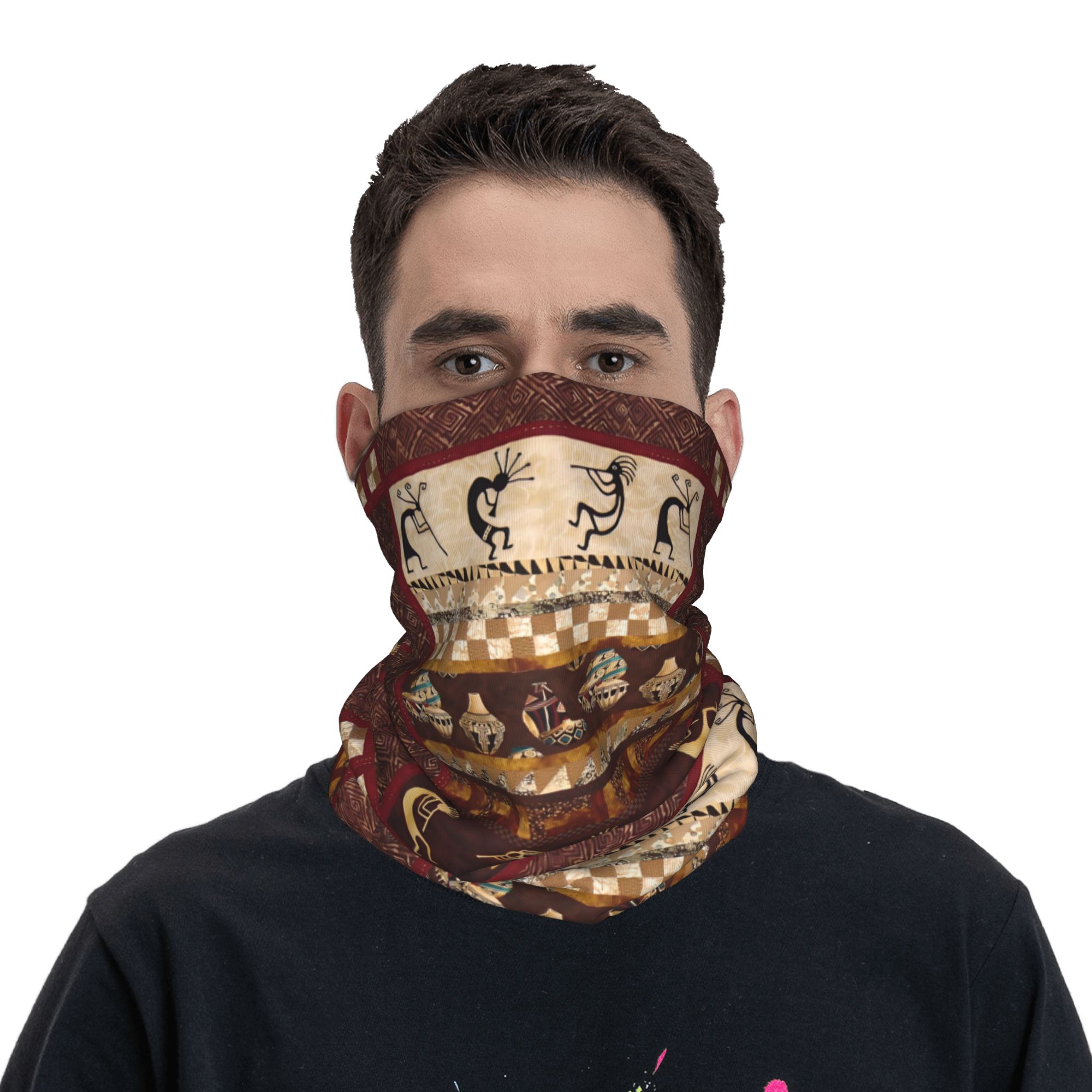 Custom Kokopelli Winter Headba - đánh giá và giá Neck Warmer Tube