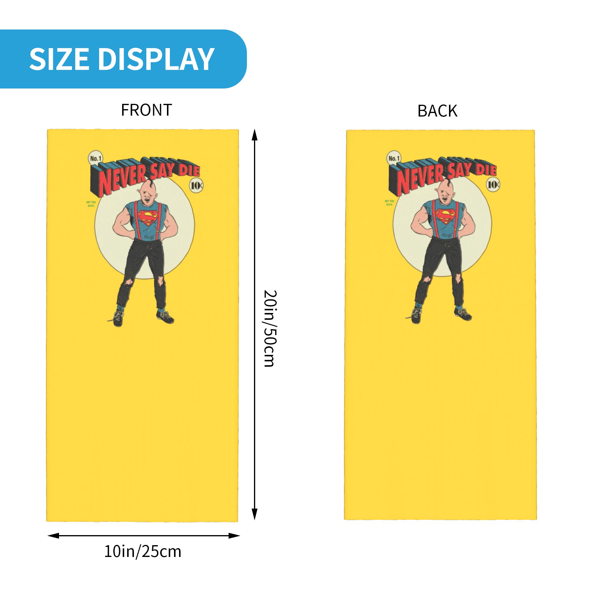 Custom The Goonies Never Say D - đánh giá và giá Neck Warmer Tube