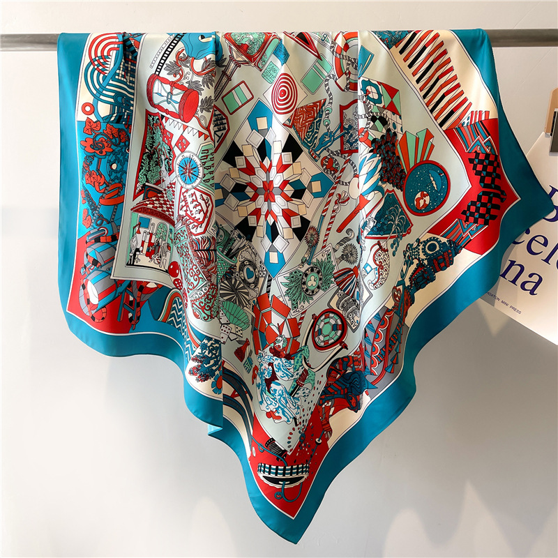 2026 New Square Twill Silk Sca - đánh giá và giá Scarf Silk Square