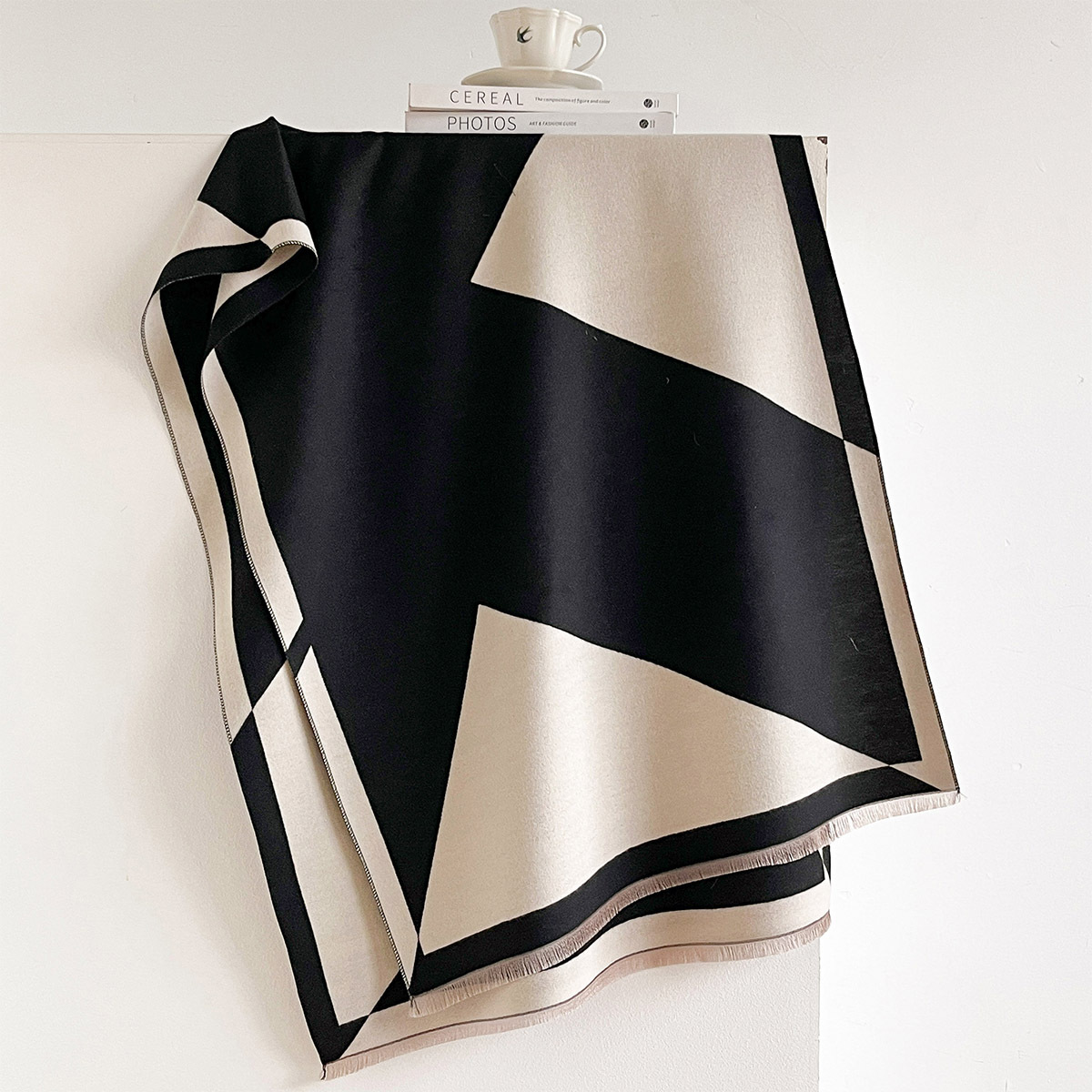 Women Imitation Cashmere Scarf - đánh giá và giá Pashmina Wrap Large