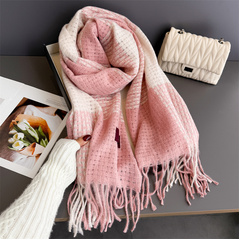 Imitation Cashmere Warm Scarf  - đánh giá và giá Pashmina Wrap Large