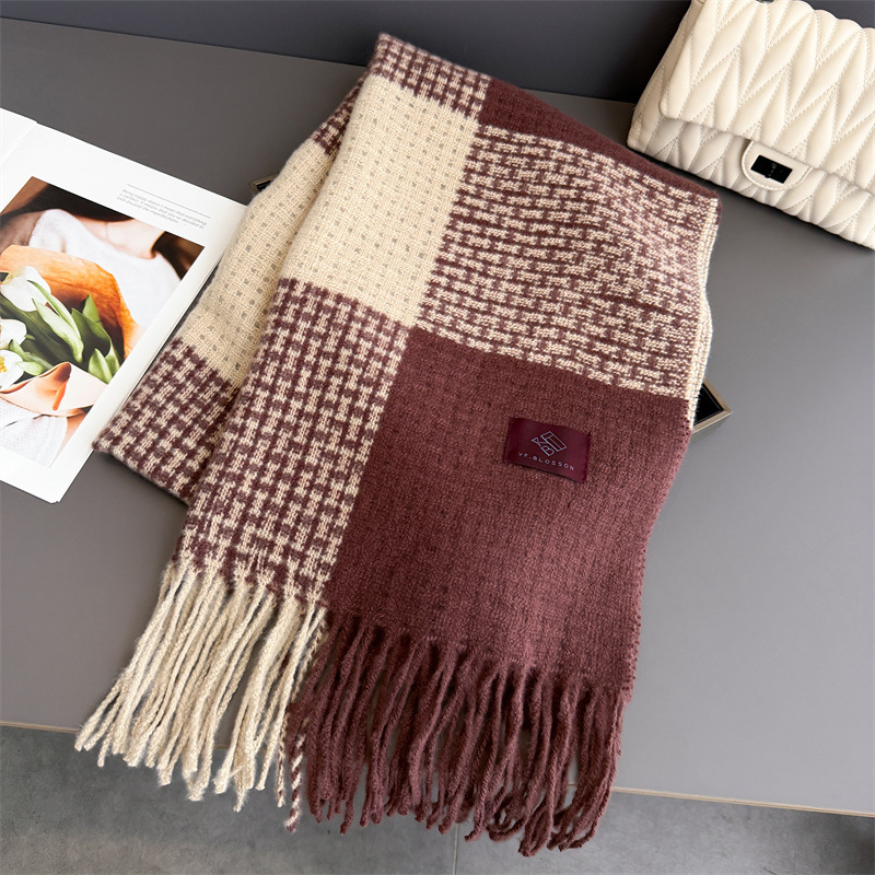 Imitation Cashmere Warm Scarf  - đánh giá và giá Pashmina Wrap Large
