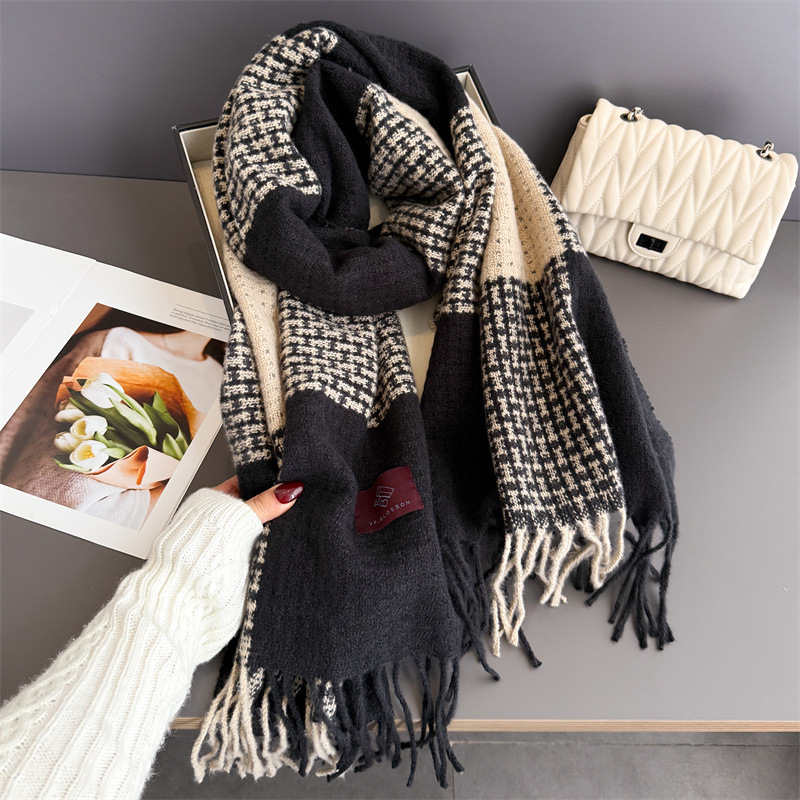 Imitation Cashmere Warm Scarf  - đánh giá và giá Pashmina Wrap Large