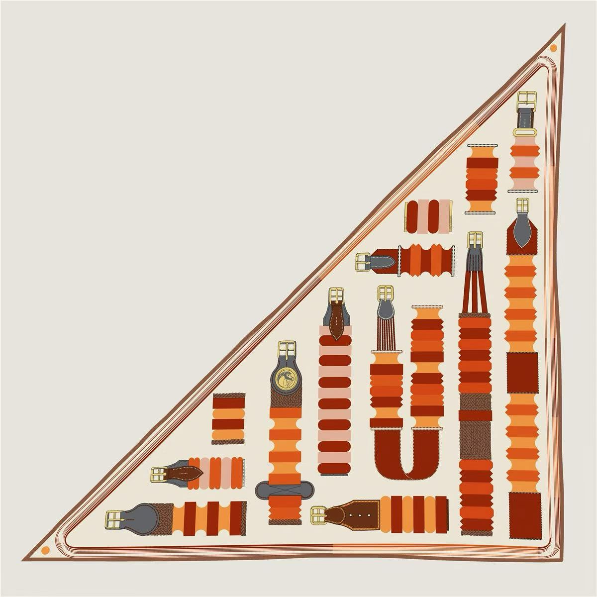 Triangle Cashmere Silk Scarf W - đánh giá và giá Pashmina Wrap Large