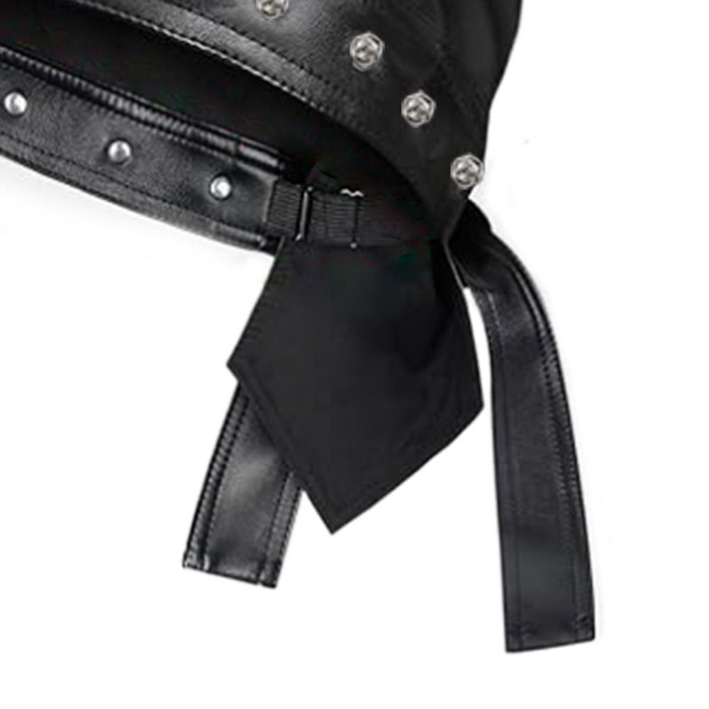 PU Leather Black Biker Cap Adj - đánh giá và giá Bandana Doo Rag
