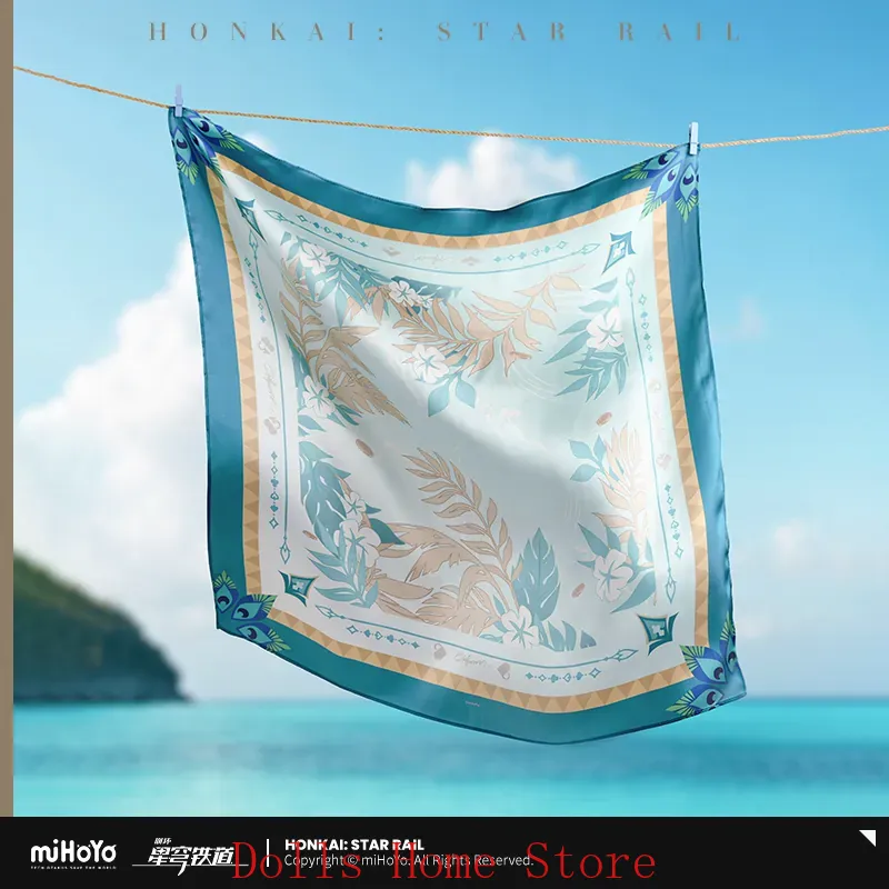 Anime Official MIHOYO Honkai S - đánh giá và giá Scarf Silk Square