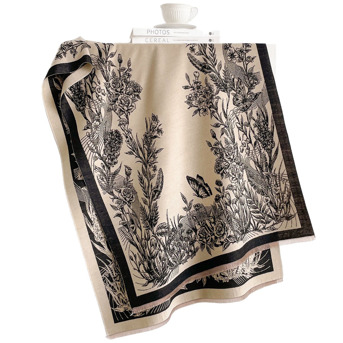Imitation Cashmere Scarf Women - đánh giá và giá Pashmina Wrap Large